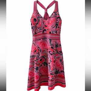 Nine West Silk Swirl Pattern Dress